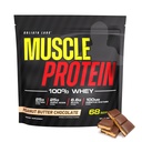 BARVENČNÍ LABS Svalový proteinový prášek [5 lbs / balení po 1] - Studený filtrovaný, 25g čistý protein, 6.6g BCAA (balení květen Vary) (5 liber (balení po 1), arašídové máslo čokoláda)