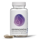 InfiniWell Ashwagandha doplňky - Bylinné doplňky se Shoden Ashwagandha Root - Podpora duševní jasnosti, Hormonální bilance, Denní relaxace a svalové obnovy (60 Kapsle)
