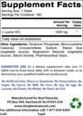 Nejlepší Naturals L- Lysin 1000mg & Vitamin C 1000 mg