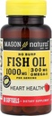 Rybí olej 1000 Mg No Burp Softgel, Mason Vitamins - 90 Ea