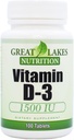 Vitamin D- 3 s vysokou potencí 1500 IU (3 balení)