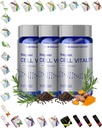 Oxidativní stres Relief Formule podle Waybest Cell Vitality NRF2 Activátor (180 Vegan Kapsle), Nutritional Antioxidant Anti- Aging Zdravotní doplňky, Směs 5 přírodních bylin Phytonutrients Ingredients