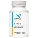 XYMOGEN 5-MTHF ES - 17 000 mcg DFE - Bioactive Folate Supplementary as Quatrefolic - Mood, Cardiovaskulární + Methylation Support - Vitamin B Methylfolát as L Methylfolát (60 Kapsle)