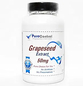 Grapeseed Extract 50mg / / 100 Kapsle / / Čisté / / podle PureControl doplňky