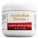 Australian Dream Artritis Pain Relief Cream - Soothing & Non- Greasy - Powerful Topical Artritis Pain Relief - Dobré pro svaly nebo klouby - 4 oz Jar