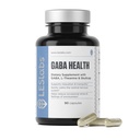 Labs LES GABA Zdraví - Klidná mysl a relaxace, Stress Relief, Neurotransmiter Support & Deep Sleep - GABA, Taurin, Passionflower, Skullcap, L- Theanine & Magnesium - Non- GMO doplněk - 90 Kapsle