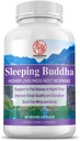 Bylinné čínské léky doplňky pro kvalitu spánku a trvání, Spící Buddha HERBALS, Tiché Mysl a Tělo, 60 Kapsle