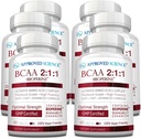 Schválený doplněk vědy BCAA - 360 tablet - 2400mg - Zvýšení výkonu a zvýšení svalové deformace - L- Leucin, L- Isoleucin, L- Valin - Made in USA, Non- GMO