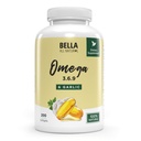 Bella All Natural Omega 3 6 9 s česnekovým olejem - 200 Softgels