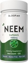 Neem Leaf Kapsle 1000mg prášek 124; Azadirachta Indica Leaf Bylinné doplňky 124; Non- GMO, gluten- zdarma 124; Žádné umělé přísady current 124; Tradiční Bylinné Formule (120 Počet (balení po 1))