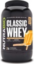 NutraBio Classic Syrovátkový prášek - 25G proteinu per Scoop - Full- Spectrum Amino Acid Profile - No Fillers, Umělé barvy, Konzervanty - Orange Dream, 2 Pounds
