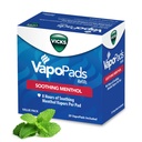 Vicks VapoPads Original Menthol Scent - Vapor Pads Refill for Vicks Zvlhčovače a Parní inhalátory, Scent Pads for Congestion and Cough Relief, 20- Pack, Box Color May Vars