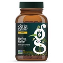 Gaia Byliny Reflux Relief - s marshmallow Root, Heřmánek, Aloe, Lékořice, a High Mallow - Pomáhá s příležitostně vypalování srdce a Relieve Ingestion - 45 Žvýkací tablety (45- Day Supply)