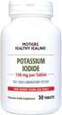 Iodid draselný 130 mg KI dodatek 124; 30 tablet pro podporu štítné žlázy 124; jód - YODO Naciente