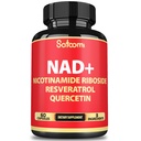 Satoomi NAD dodatek s Nicotinamid Riboside NR, Resveratrol, Quercetin - 60 Počet - 30 dní