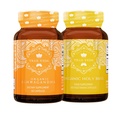 True Veda Mood Bundle USDA Organic CLANE124; Multi-Award-Winning CLANE124; Organic Ashwagandha KSM-66 ® CLANE124; Organic Holy Basil with Vitamin B6