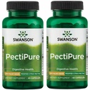 Swanson PectiPure Modifikované Citrus Pectin- Podporuje trávicí zdraví a celulární Health- Dodává minimálně 82% Galacturonic Acid- přírodní wellness doplněk (60 Kapsle, 600mg každý) 2 Balení