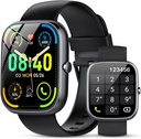 Smart Watch for men Women (Answer / Make Calls), 1.91 "HD Smartwatch with Heart Rate Monitor Sleep Monitor, IP68 Waterproof, 115 + Sports Activity Trackers with Pedometr, Fitness Watch for Android / iOS