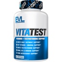 Elution Nutrition VitaTest - Vitamíny + Testosteron Support - Key Vitamin + Mineral Support - Pánská Denní Nutrient & Testosteron Support - Kostní, oční a imunitní podpora - 45 Servings - 90 Tablety