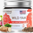 Čtyři prvky 4E Wild Yam Balancing Cream, 2 OZ - 1. místo vítěz na 2023 Mezinárodní Herb Symposium pro krémy a salvy! Proudly Farmed, Crafted and Packaged in WI, USA.