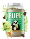 Underground Bio Labs Panda Palivo Premium protein syrovátka, Hydrolyzované kolagen, kasein, Probiotika, Enzymy, Keto Friendly, Time Release, 25 Serings (2.5 Pound, Mint Chocolate Ice Cream)