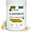 SleepBiotic Prebiotic Fiber Blend - Prebiotický Fiber Powder w / Německá heřmánková a zelená banánová mouka - Prebiotický prášek Fiber dodatek pro zdravé Gut 292g [20 Služení]