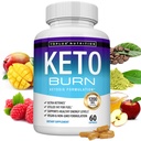 Topux Keto Burn pilulky Ketosis hubnutí - 1200 Mg Ultra pokročilé přírodní ketogenní tuk hořák pomocí keton dieta pro ženy 60 kapsle Dodatek