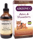 Amber NaturalZ Adizone C Bylinný dodatek pro kočky 124; Podporuje zdravou zánětlivou odpověď, příležitostné nepohodlí a normální společné funkce 124; Přírodní pomoc pro aktivní a stárnoucí Felines