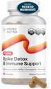 Spike Detox dodatek s branded Nattokináza (NSK-SD), Bromelain, Branded Curcumin 500mg (Curcugen), a molekulární vodík - Potent Foreign Protein Cleanse