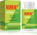 NMNH 500mg (Dihydronicotinamid Mononukleot), NMN dodatek Alternativní s NR, TMG, Resveratrol, COQ10, NAD dodatek, Energy, Boost NAD + Úrovně 60 tobolek