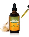 Herb Pharm Certified Organic Garlic Liquid Extract pro kardiovaskulární a cirkulační podporu - 4 Ounce