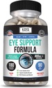Kaya Naturals Eye Health Supplement - Lutein & Zeaxanthin - Podporuje oční napětí, suché oči, a Vision Health - 800mg vitamin dodatek - 180 Počet
