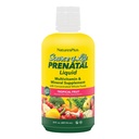 Natures Plus zdroj života Prenatal Liquid, Tropické ovoce - 30 fl oz - Multivitamin & Minerální dodatek - Nutriční podpora během těhotenství - Gluten zdarma, Vegetariánské - 30 Služeb