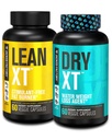 Jacked Factory Stim- Free Weight Loss Stack - Lean XT Stim- Free Fat Burner a suché XT vodní pilulky pro Bloating Reduction (30 Day Supply)