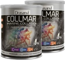 Drasanvi 2 Balení Collmar Hydrolyzované Marine Kolagen s magnesiumovým práškem 300g Vanilla Flavor - španělské doplňky pro zdravé kožní chrupavky a kosti - Pomáhá minimalizovat únavu a únavu