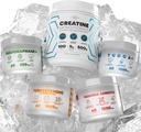 Bundle - Turkesteron & Tongkat Ali + Fadogia Agrestis + Creatine + Sulforaphane + TUDCA - Boost Stamina, Muscle Growth, Health Health, Cognitive Function & Detox - Made in USA
