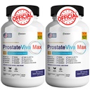 ProstateViva Max doplňky pro muže Kapsle, Zdravotní doplňky - Maximální síla, Všechny přírodní na podporu normální a zdravé funkce (120 Kapsle)