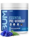 RAW Nutrition - Essential Pre - Chris Bumstead Pre Workout Formule, Sportovní Nutriční Pre- Workout Prášky 124; Muži & Womens Drink, Energy Powder for Working Out (Blue Raspberry)