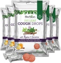 HERBION Naturals Ivy Leaf Kašel Kašel s Thyme & Licorice, Med Lemon Flavor, Zklidňuje kašel, pro dospělé a děti nad 6 let, 125 Počet, Balení 5