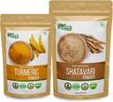 ORGANICKÁ ZING Shatavari- 454g & Turmeric Powder - 227g