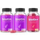 NutraChamps Kompletní Biotin Bundle pro vlasy, kůže a nehty. 2 balení