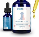 PranaDomestics Imunity Blend Dodatek pro psy a kočky 124; Přirozeně pomáhá zmírnit únavu a slabosti u domácích mazlíčků 124; Podpora zvýšené energie, normální appetite a imunitní podpora