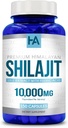 Extra síla Shilajit Kapsle 124; Chuť zdarma Shilajit pro muže a ženy 10000mg Ekvivalentní s přirozeně Occurring stopové minerály a Fulvic kyselinu 124; Vegan Non- GMO & Made in cGMP Labs (150 Služeb)