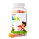 GNC Milestones Kids DHA Gummies, Kids Ages 2-12, Omega-3s, Eye and Brain Function & Development, Vitamin A & D, Zdravé zuby & Kosti, Gluten Free, No Umělé Flavors, Raspberry Lemon, 120 Gummies