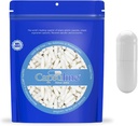 Capsuline Velikost 000 - Barevné bílé prázdné želatiny Kapsle - 10000 Počet - Prázdný gel Pill Kapsle - DIY Čisté plnicí kapsle - Prázdné kapsle - Kosher a Halal Certified - Non- GMO Certified