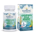 Nordic Naturals Dětské DHA Vegetariánské - Děti DHA Omega33 doplněk - Řasy olej - Berry Lemonade Mini Chewables - Plant- based Formule pro věky 3 + - 120 Soft Gels - 40 Služeb
