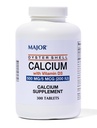 Vápník s vitaminem D3 500 mg / 5 mcg (200 IU) - denní doplněk vápníku - 300 tablet (1 balení)