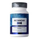Petandim Dog Vitamíny (30 žvýkací tablety), Antioxidanty snížit oxidativní stres, společný dodatek pro psy, kůže a kabáty, Omega- 3 & Kolagen pro psy, Kuřecí + Slanina Flavor