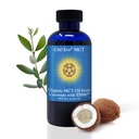 MCT olej z kokosů s C60 ESS60, Imunitní podpora, Spánková pomoc bohatá na antioxidanty, flexibilita a společná podpora Dodatek, Podporuje MCT Wellness for Energy Boost (4 oz)