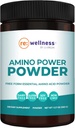 Reignite Wellness by JJ Panenka 124; Amino Power Powder 124; Easy- Absorb Essential Amino Acids with Alpha- Ketoglutarát Az124; Workout, Svaly, Metabolismus & Energy Support Az124; Fruit Punch Flavor Az124; 30 Serving